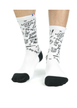LCF CHAUSSETTES Tennis Graffiti Blanc U