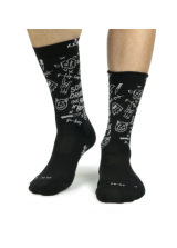 LCF CHAUSSETTES Coyote Graffiti Run Noir U