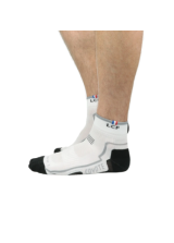 LCF CHAUSSETTES Coyote MID Run Blanc U