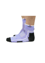 LCF CHAUSSETTES Coyote MID Run Violet U
