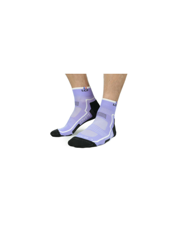 LCF CHAUSSETTES Coyote MID Run Violet U