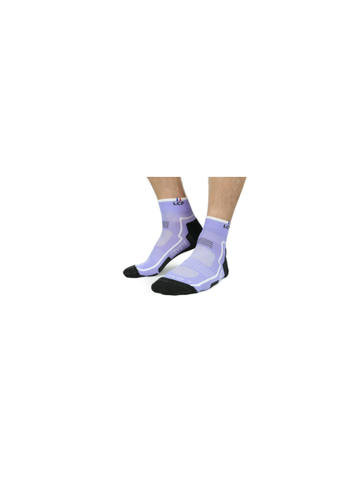LCF CHAUSSETTES Coyote MID Run Violet U