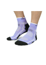 LCF CHAUSSETTES Coyote MID Run Violet U