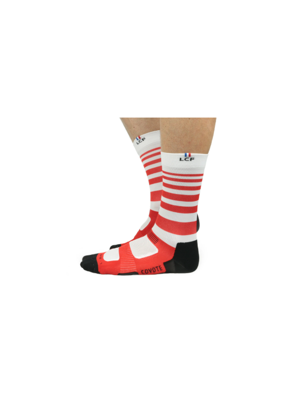 LCF CHAUSSETTES Coyote Acid Run Rouge U