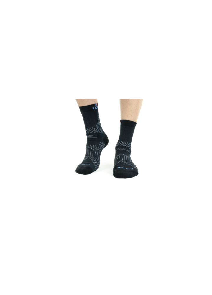 LCF CHAUSSETTES Appalache Run Noir/Bleu M