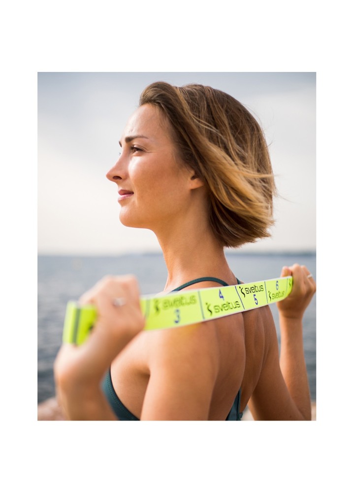 SVELTUS ELASTIBAND JAUNE 10KG