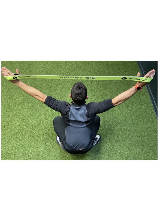 SVELTUS ELASTIBAND JAUNE 10KG