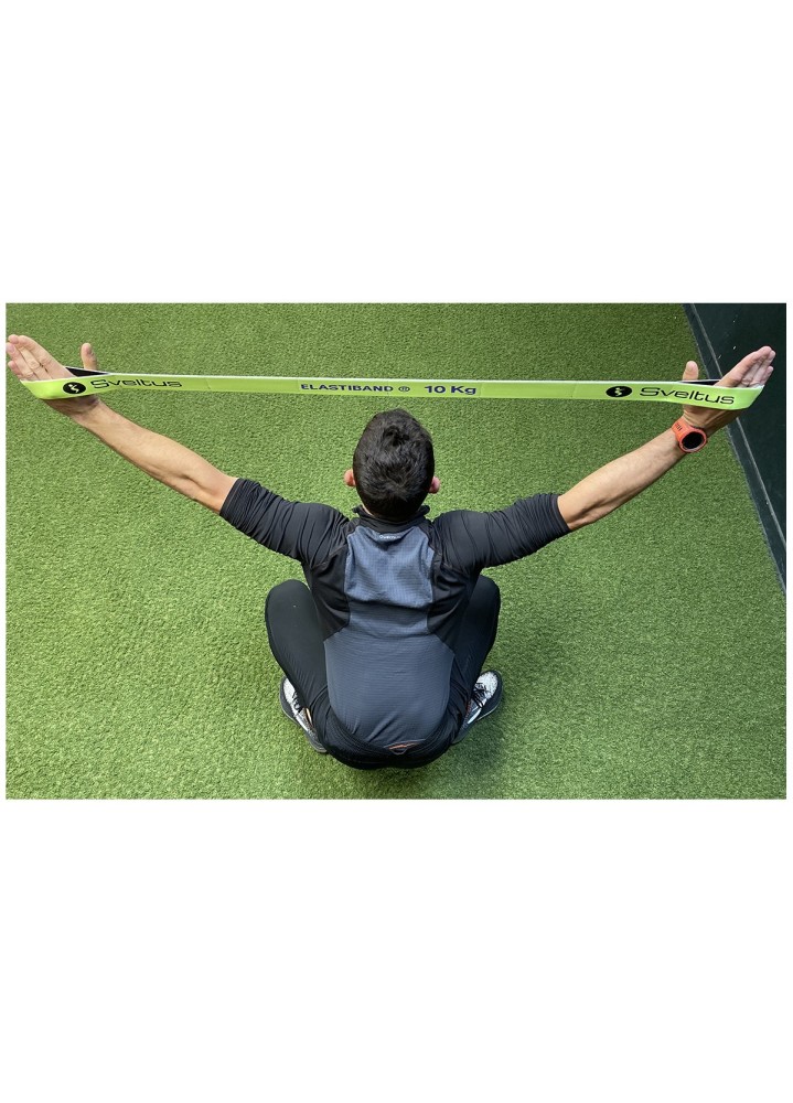 SVELTUS ELASTIBAND JAUNE 10KG