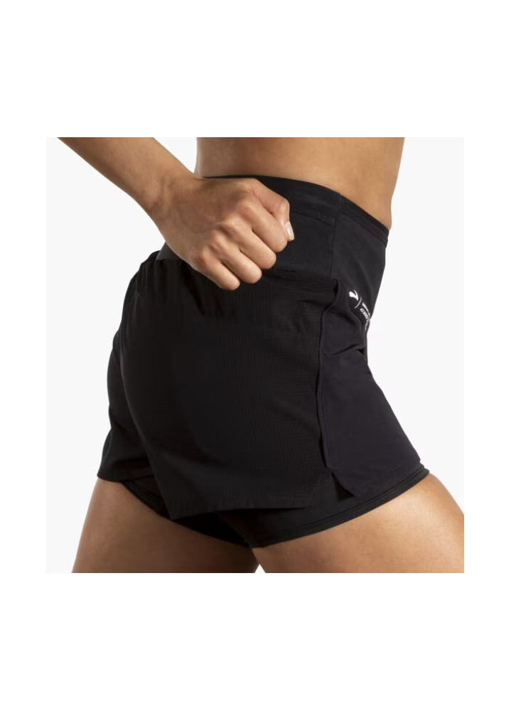 BROOKS HIGH Point 3" 2-in-1 Short 2.0 W