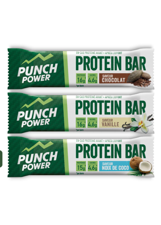 PUNCH POWER PROTEIN BAR VANILLE