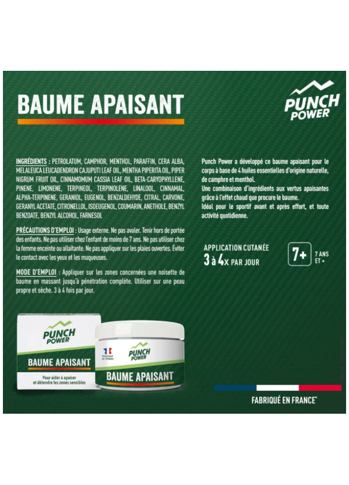 PUNCH POWER BAUME APAISANT