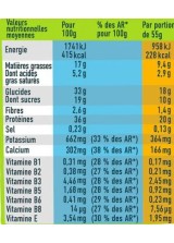 ANDROS SPORT Barre Hyper protéinée Chocolat Cacahuète 55g