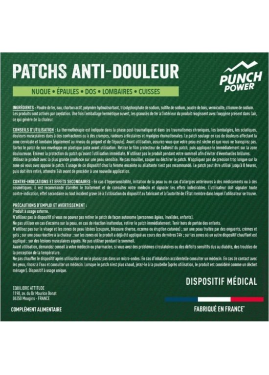 PUNCH POWER ANTI-DOULEUR