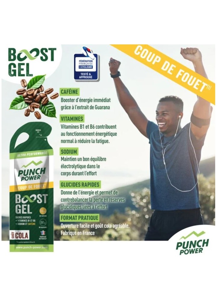 PUNCH POWER BOOST GEL - COLA