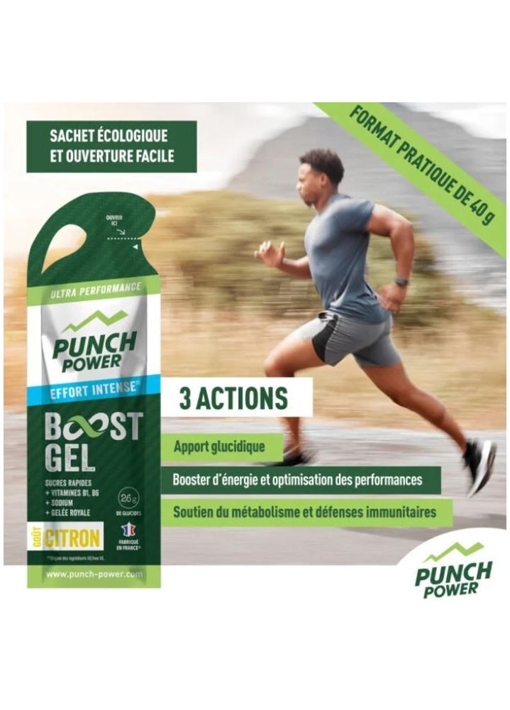 PUNCH POWER BOOST GEL - CITRON