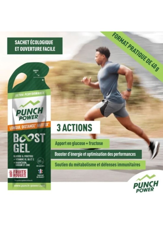 PUNCH POWER BOOST GEL - FRUITS ROUGES