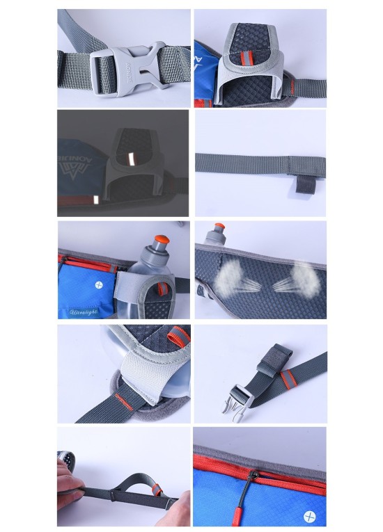 AONIJIE CEINTURE PORTE GOURDE AVEC 2 GOURDES