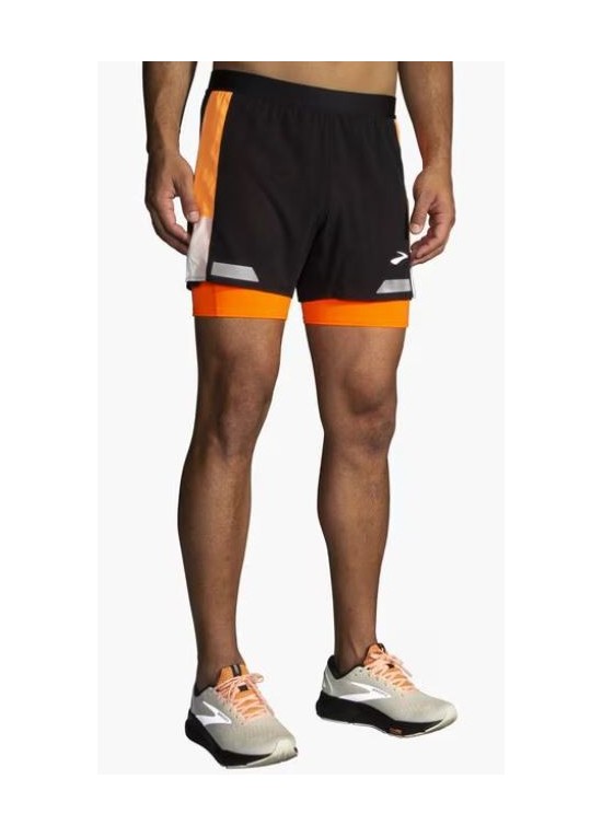 BROOKS Run Visible 5" 2in1 Short 2.0 M