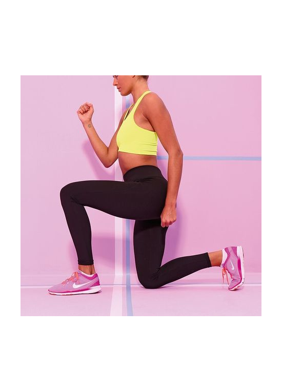 AWDIS LEGGING COOL GIRLIE NOIR/PURPPLE W