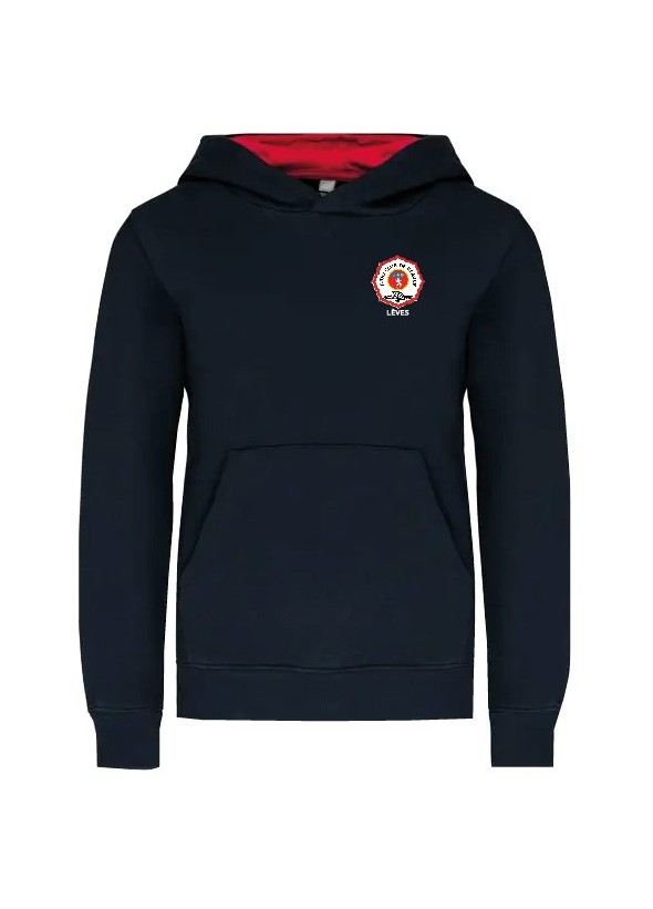 SWEAT BICOLORE ENFANT JUDO CLUB DE BEAUCE