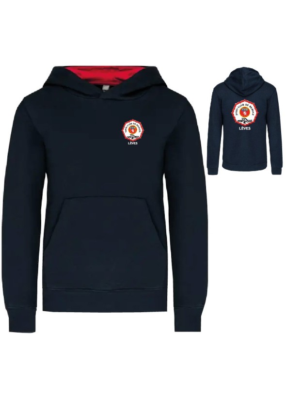 SWEAT BICOLORE ENFANT + MARQUAGE