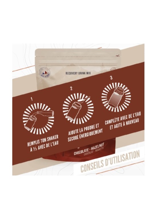 BAOUW Boissons Récupération Chocolat - Noisette