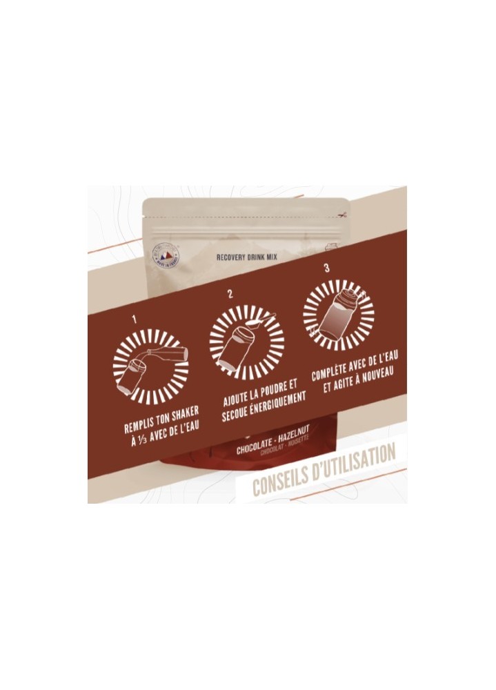 BAOUW Boissons Récupération Chocolat - Noisette