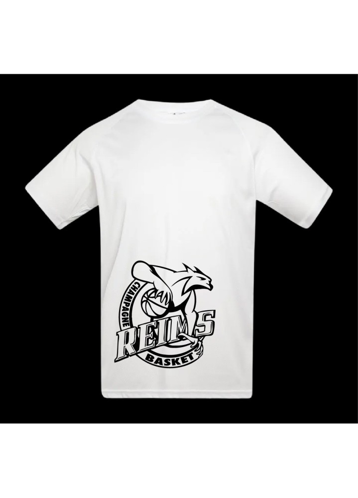 T-SHIRT RESPIRANT BIG LOGO RCB M