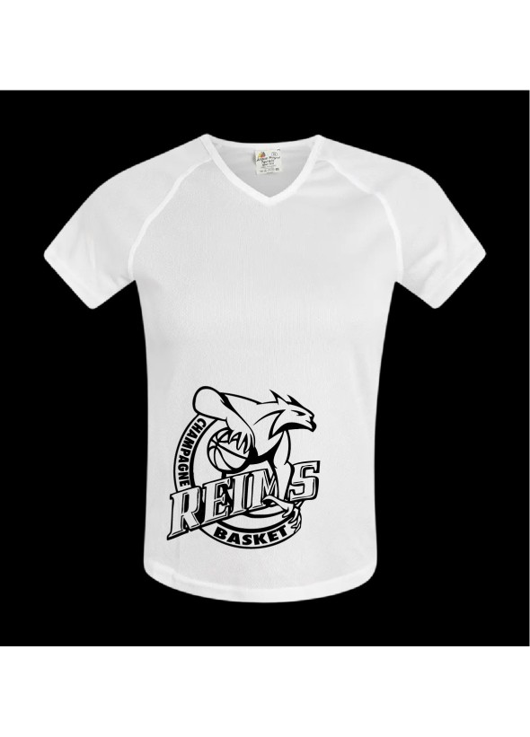 T-SHIRT RESPIRANT BIG LOGO RCB FEMMES