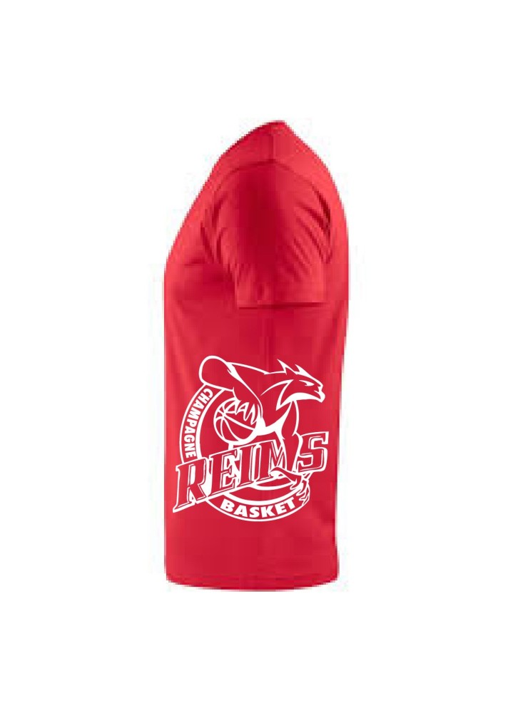 T-SHIRT RESPIRANT BIG LOGO CÔTE RCB M