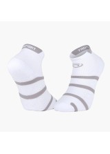 BV SPORT Chaussettes Padel courte Blanc/Gris