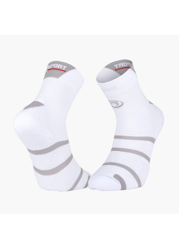 BV SPORT Chaussettes Padel haute Blanc/Gris