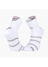 BV SPORT Chaussettes Padel haute Blanc/Gris