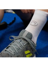 BV SPORT Chaussettes Padel haute Blanc/Gris