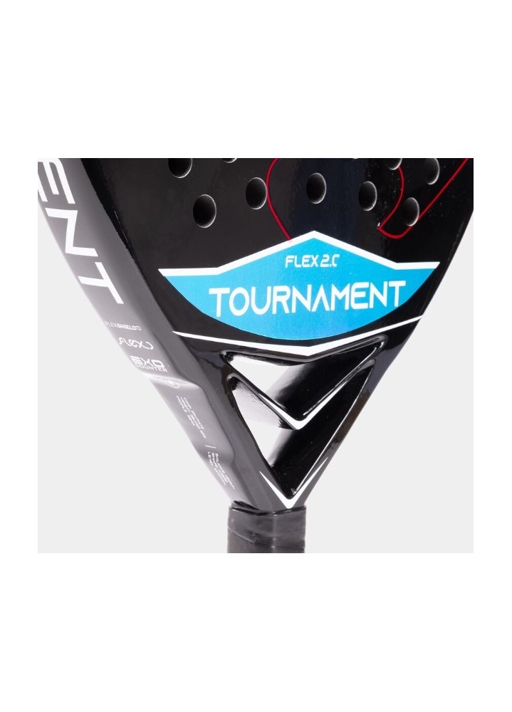JOMA Raquette de padel Tournament Flex noir rouge