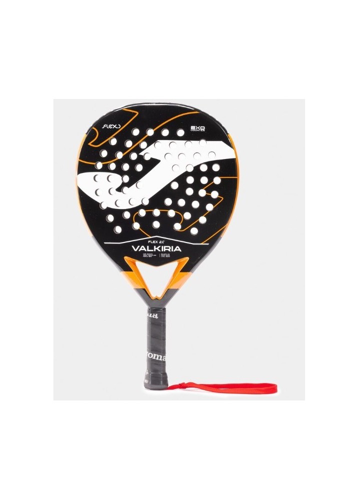 JOMA Raquette de padel Valkiria Flex noir orange fluo