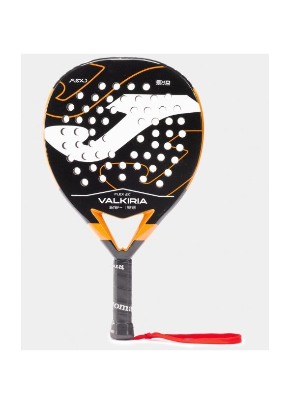 JOMA Raquette de padel Valkiria Flex noir orange fluo