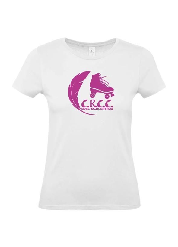 T-SHIRT COTON CRCC FEMMES