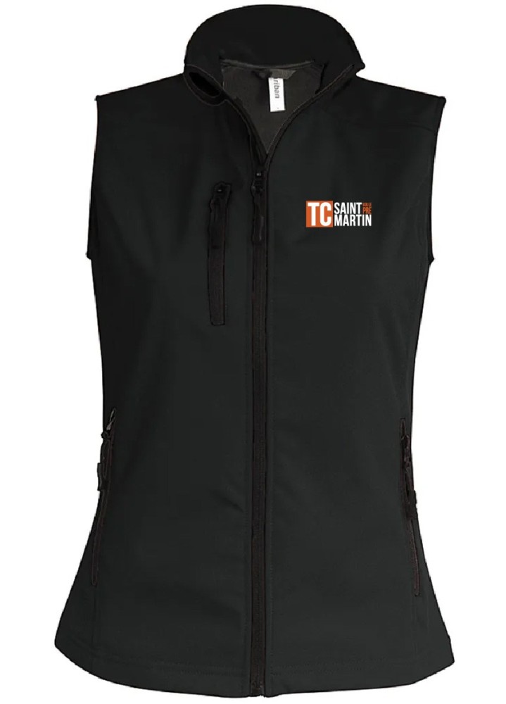 SOFTSHELL BODYWARMER FEMMES TC SAINT-MARTIN