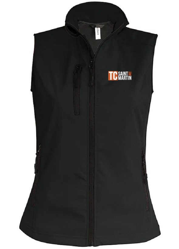 SOFTSHELL BODYWARMER FEMMES TC SAINT-MARTIN