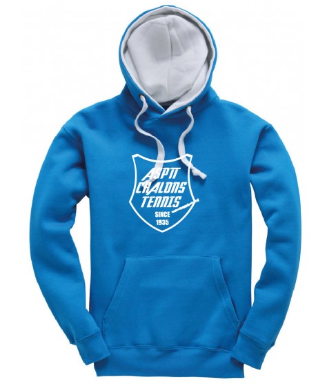 SWEAT À CAPUCHE BICOLORE...