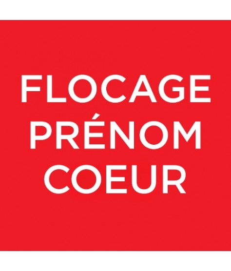 FLOCAGE COEUR NOM / PRENOM...