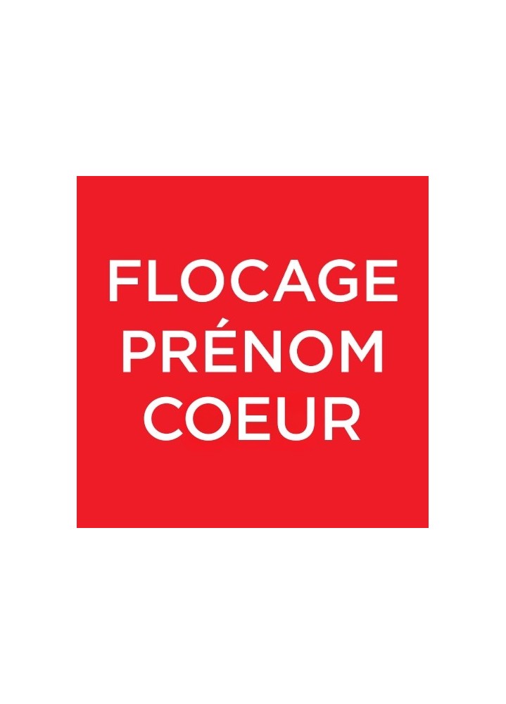 FLOCAGE COEUR NOM / PRENOM / SURNOM