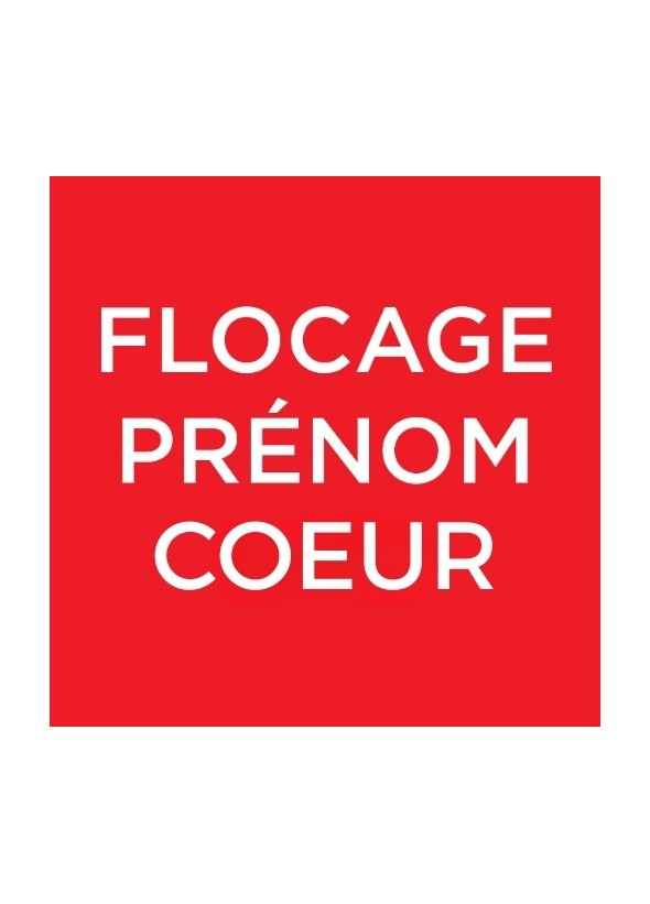 FLOCAGE COEUR NOM / PRENOM / SURNOM