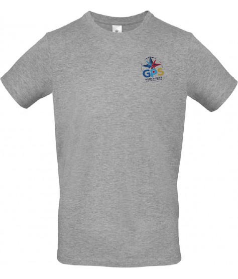 T-SHIRT FLOCAGE COEUR GPS...