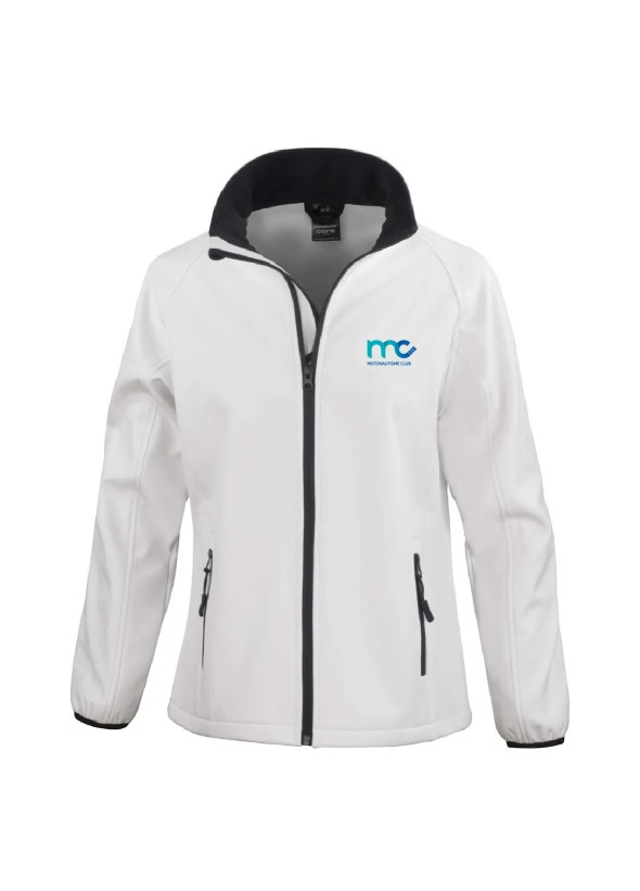 SOFTSHELL MANCHES LONGUES FEMMES FLOCAGE COEUR MOTONAUTISME CLUB DU DER