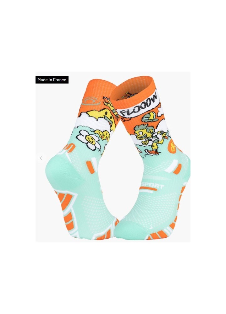 BV SPORT Chaussettes TRAIL ULTRA HIGH FLOWW - Collector DBDB
