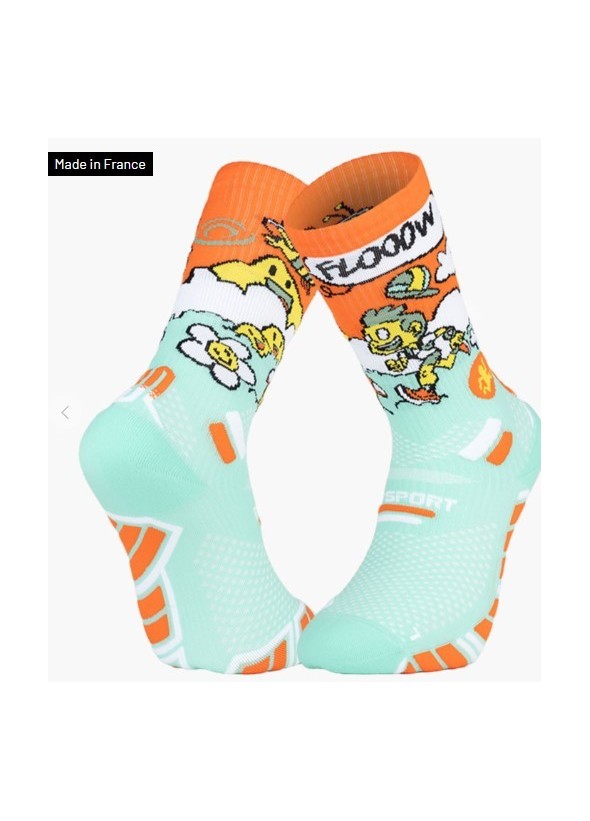 BV SPORT Chaussettes TRAIL ULTRA HIGH FLOWW - Collector DBDB