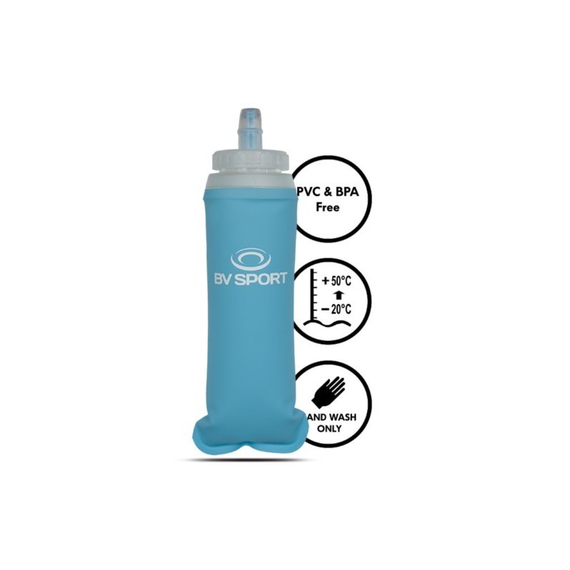 BV SPORT Flasque souple 500ml BLEU