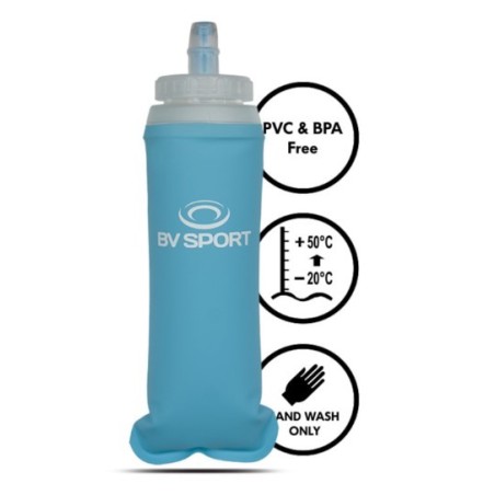 BV SPORT Flasque souple 500ml BLEU